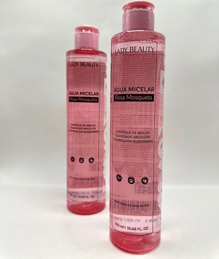 Água Micelar Rosa Mosqueta Lady Beauty 310 ml | Unidade - Imagem 3