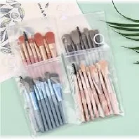 Kit de Pincel com 8 mini pincéis Make Lolita