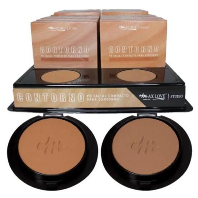 Pó Facial Compacto para Contorno – Max Love