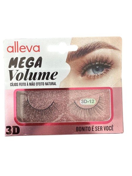 Cílios Mega Volume 3D Alleva