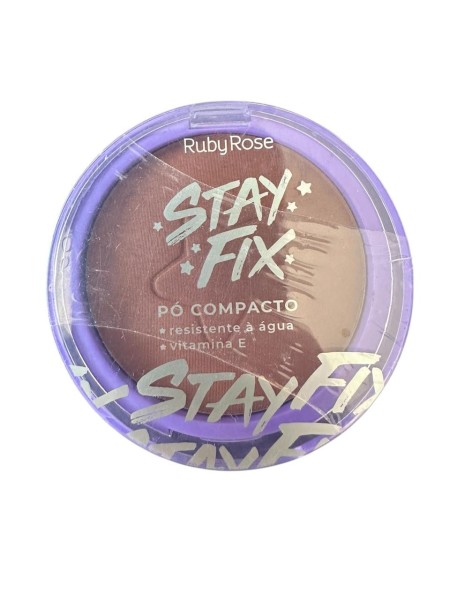 Pó Compacto Stay Fix Ruby Rose | Unidade 10 gr